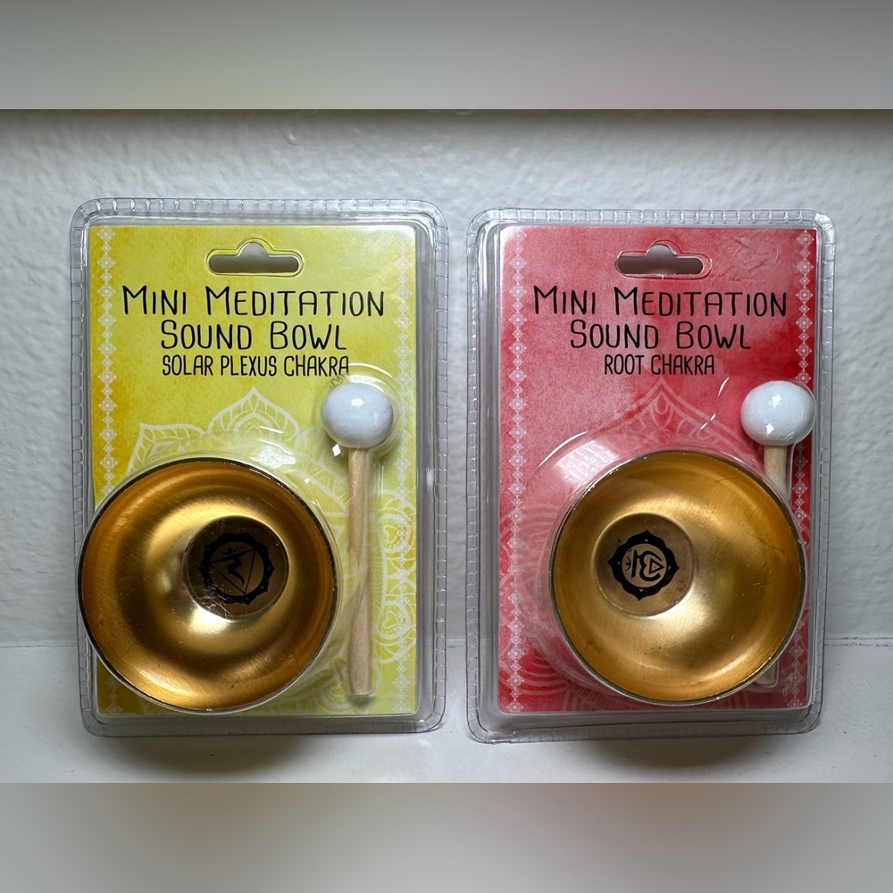Mini Meditation Chakra Sound Bowls